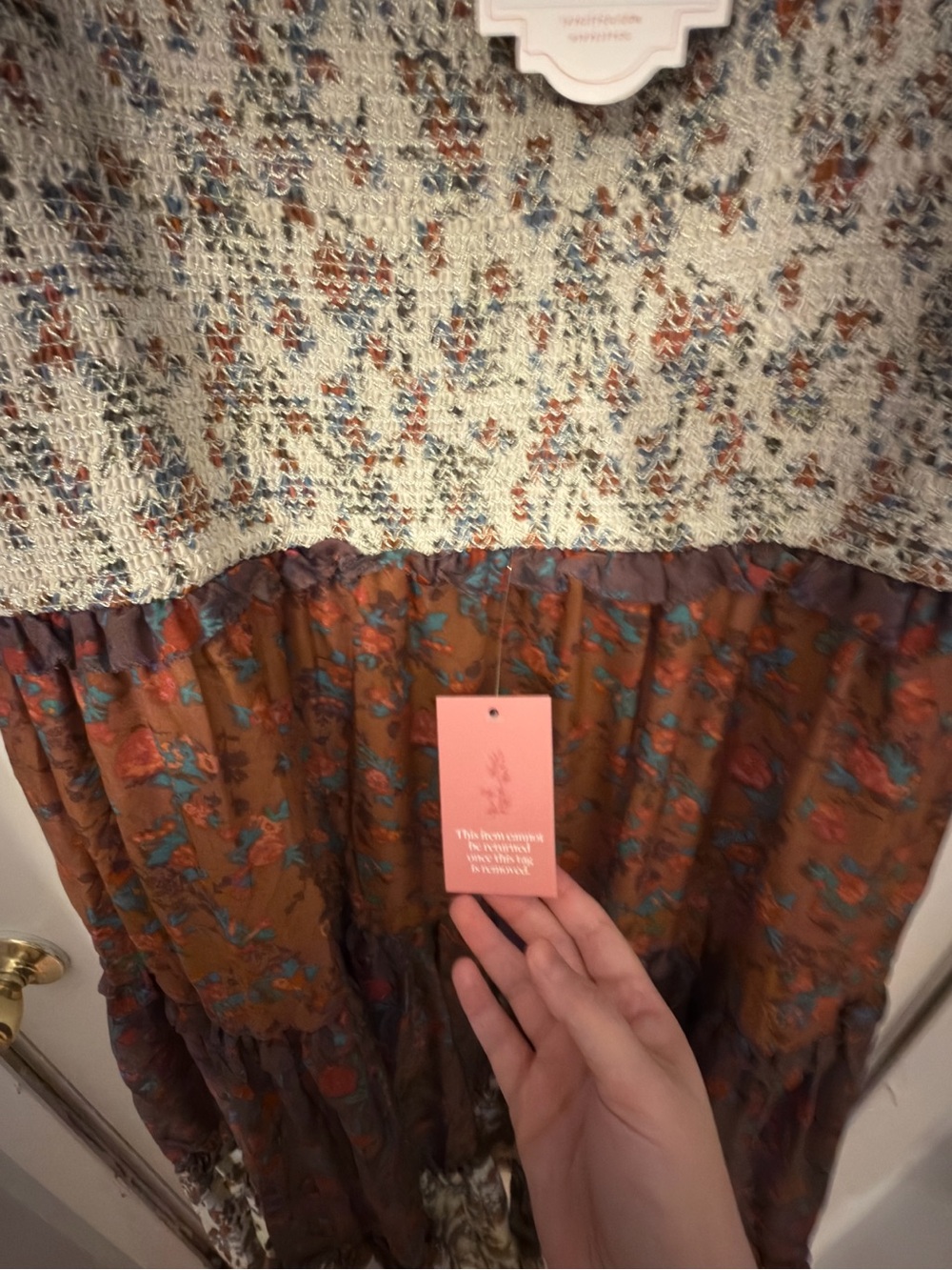 Ivy City Co. Fall Floral Emily Dress - Picture 4 of 4